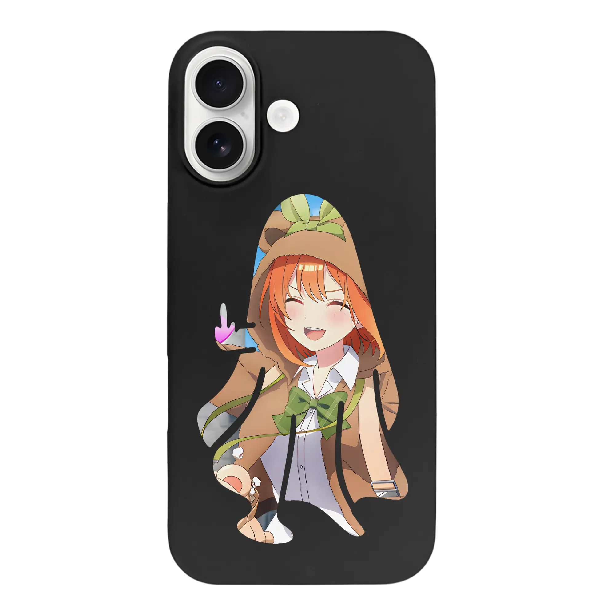 五等分の花嫁 グッズ 中野 四葉 - iPhone 17 シリーズ シリコンケース 薄型 耐衝撃 指紋防止 ソフトタッチカバー 精密フィット 傷防止 保護ケース iPhone 17/17 Air/17 Pro/17 Pro Max 対応